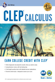 CLEP® Calculus Book + Online by Gregory Hill, Mel Friedman, 9780738611013