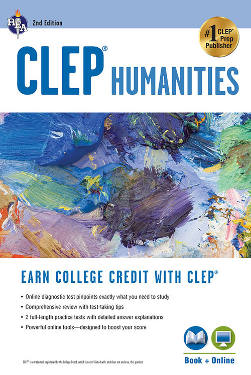 CLEP® Humanities Book + Online by Robert Liftig, Marguerite Barrett, 9780738610306