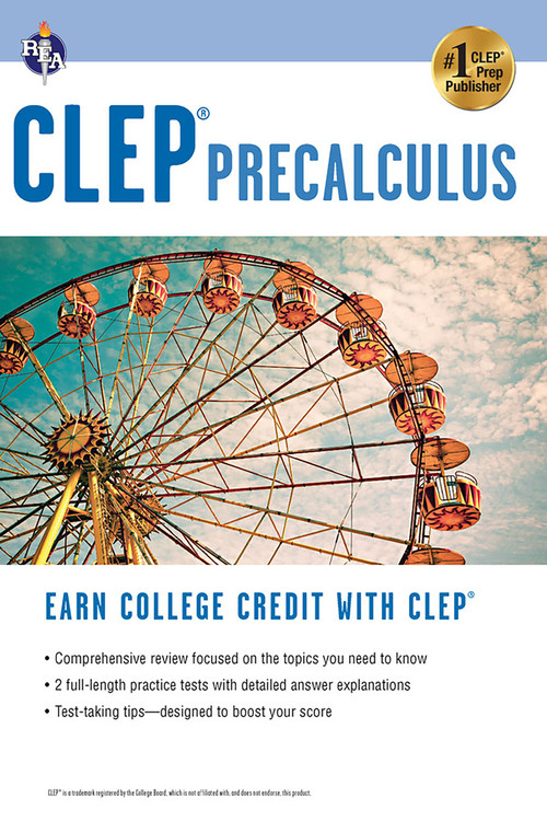 CLEP® Precalculus by Betty Travis, 9780738601748