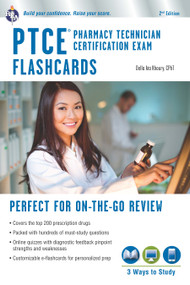 PTCE - Pharmacy Technician Certification Exam Flashcard Book + Online by Della Ata Khoury, 9780738612225