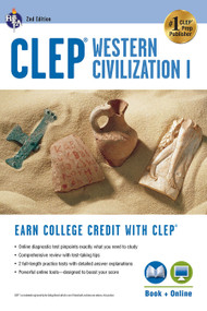 CLEP® Western Civilization I Book + Online by Robert M Ziomkowski, 9780738610481