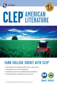 CLEP® American Literature Book + Online by Jacob Stratman, 9780738611754
