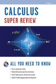 Calculus Super Review by Editors of REA, 9780738611068
