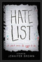 Hate List by Jennifer Brown, 9780316556781