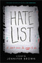 Hate List by Jennifer Brown, 9780316556781