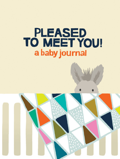 Pleased to Meet You! (A Baby Journal) by Kate Pocrass, 9781452153506