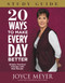 20 Ways to Make Every Day Better Study Guide (Simple, Practical Changes with Real Results) by Joyce Meyer, 9781455543427