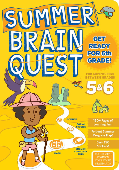Summer Brain Quest: Between Grades 5 & 6 by Workman Publishing, Bridget Heos, Claire Piddock, Kim Tredick, Edison Yan, Carey Pietch, 9780761193289