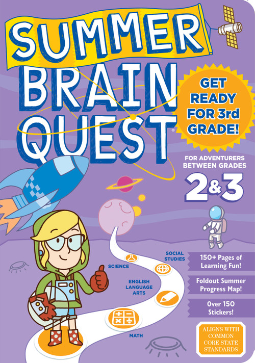 Summer Brain Quest: Between Grades 2 & 3 by Workman Publishing, Persephone Walker, Claire Piddock, Edison Yan, Matt Cummings, Jane Ching Fung, 9780761189183
