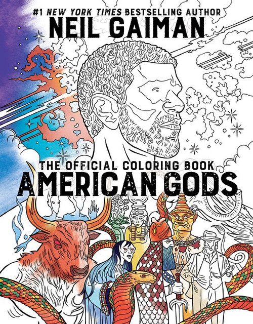 American Gods: The Official Coloring Book by Neil Gaiman, 9780062688712