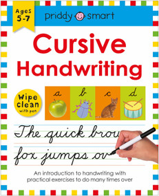 Cursive Handwriting (Wipe Clean Workbook) (Ages 5-7; Wipe-Clean With Pen) by Roger Priddy, 9780312522025