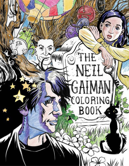 The Neil Gaiman Coloring Book (Coloring Book for Adults and Kids to Share) by Neil Gaiman, Jill Thompson, 9780062652973