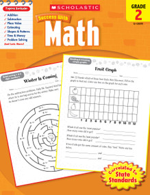 Scholastic Success With Math: Grade 2 Workbook by Scholastic, Scholastic, Virginia Dooley, 9780545200707