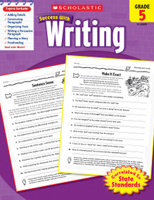 Scholastic Success With Writing: Grade 5 Workbook by Scholastic, Scholastic, Virginia Dooley, 9780545200752