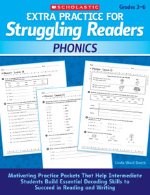 Extra Practice for Struggling Readers: Phonics by Linda Beech, 9780545124096