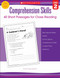 Comprehension Skills: 40 Short Passages for Close Reading: Grade 2 by Linda Beech, 9780545460538