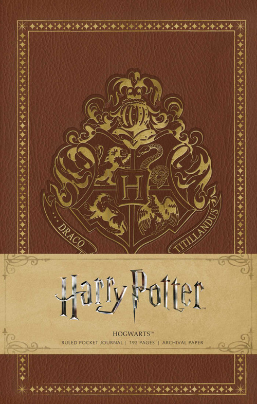 Harry Potter: Hogwarts Ruled Pocket Journal by Insight Editions, 9781683830351