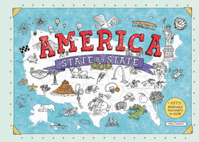 America State by State (Fifty Removable Placemats to Color) by Holly Graham, 9780062571670