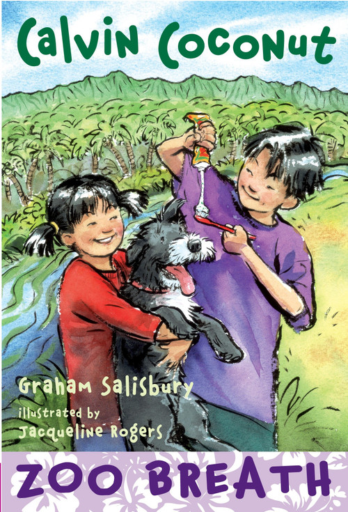 Calvin Coconut: Zoo Breath by Graham Salisbury, Jacqueline Rogers, 9780375846038