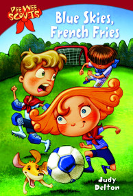 Pee Wee Scouts: Blue Skies, French Fries by Judy Delton, Alan Tiegreen, 9780440400646