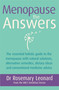Menopause: The Answers by Rosemary Leonard, 9781409153344