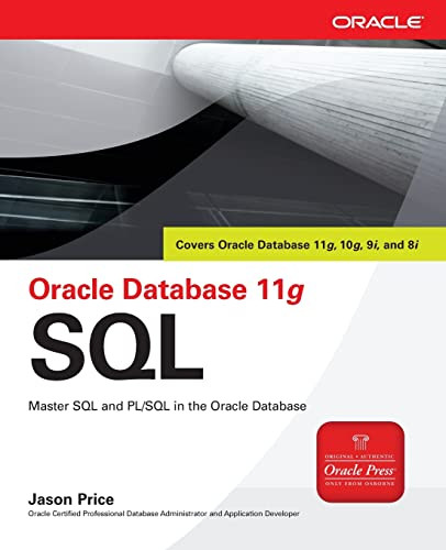 Oracle Database 11g SQL by Jason Price, 9780071498500