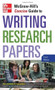 McGraw-Hill's Concise Guide to Writing Research Papers by Carol Ellison, 9780071629898