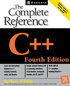 C++: The Complete Reference, 4th Edition by Herbert Schildt, 9780072226805