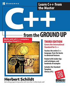 C++ from the Ground Up, Third Edition by Herbert Schildt, 9780072228977