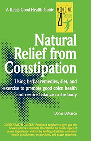 Natural Relief from Constipation by Donna DiMarco, 9780879839581