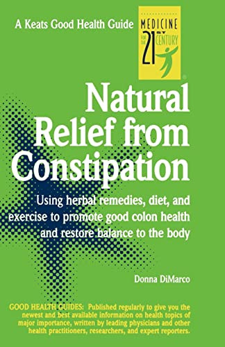 Natural Relief from Constipation by Donna DiMarco, 9780879839581