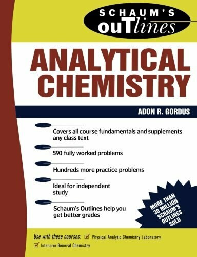 Schaum's Outline of Analytical Chemistry by Adon A. Gordus, 9780070237957
