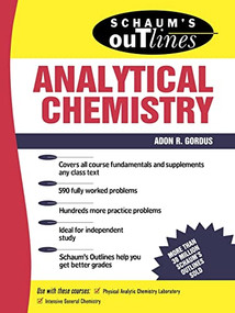 Schaum's Outline of Analytical Chemistry by Adon A. Gordus, 9780070237957