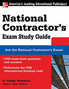 National Contractor's Exam Study Guide by R. Dodge Woodson, 9780071489072