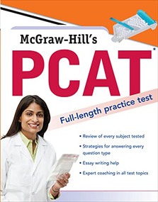 McGraw-Hill's PCAT by Mark Whitener, Kathy A. Zahler, George J. Hademenos, Shaun Murphree, Jennifer M. Warner, 9780071600453