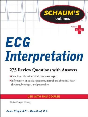 Schaum's Outline of ECG Interpretation by Jim Keogh, Dana Reed, 9780071736480