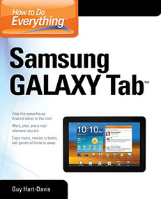 How to Do Everything Samsung Galaxy Tab by Guy Hart-Davis, 9780071771092