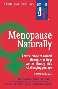 Menopause Naturally by Carolyn Dean, 9780879836818