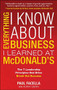 Everything I Know About Business I Learned at McDonalds by Adina Genn, Paul Facella, 9781259584220