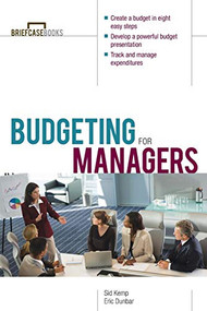 Budgeting for Managers by Sid Kemp, 9780071391337