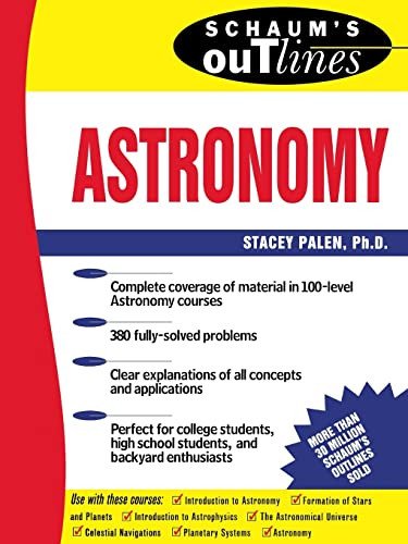 Schaum's Outline of Astronomy by Stacey Palen, 9780071364362