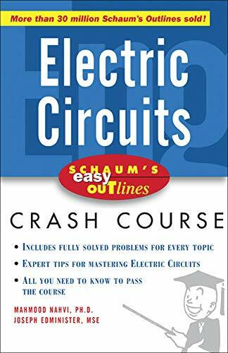 Schaum's Easy Outline of Electric Circuits by Joseph Edminister, Mahmood Nahvi, 9780071422413