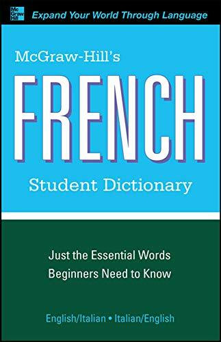 McGraw-Hill's French Student Dictionary by Jacqueline Winders, 9780071591966