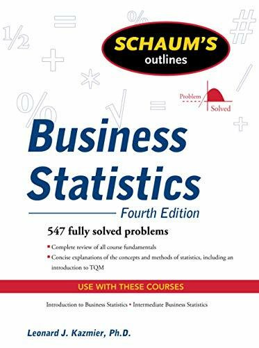 Schaum's Outline of Business Statistics, Fourth Edition by Leonard J. Kazmier, 9780071635271
