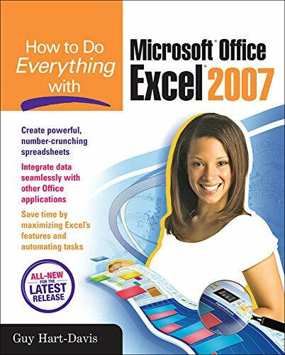 How to Do Everything with Microsoft Office Excel 2007 by Guy Hart-Davis, 9780072263695