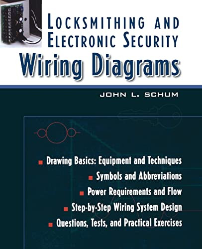 Locksmithing and Electronic Security Wiring Diagrams by John L. Schum, 9780071393058