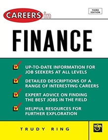 Careers in Finance by Trudy Ring, 9780071437363
