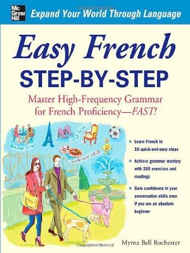 Easy French Step-by-Step by Myrna Bell Rochester, 9780071453875