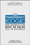 The Transparency Edge by Elizabeth Pagano, 9780071458849