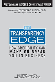 The Transparency Edge by Elizabeth Pagano, 9780071458849